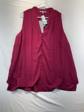 Danielrainn Women's Blouse Sz 1X  NWT Sleeveless